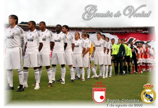 Santa Fe Vs Real Madrid: Un duelo de GRANDES!