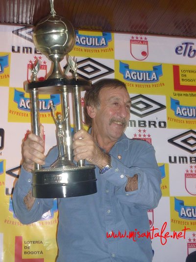 Con Pandolfi «El Campín» se vestirá de ROJO.