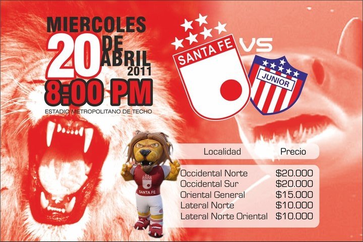 Entérate como ganar boletas para ver a Santa Fe contra Junior en MiSantaFe.net Radio