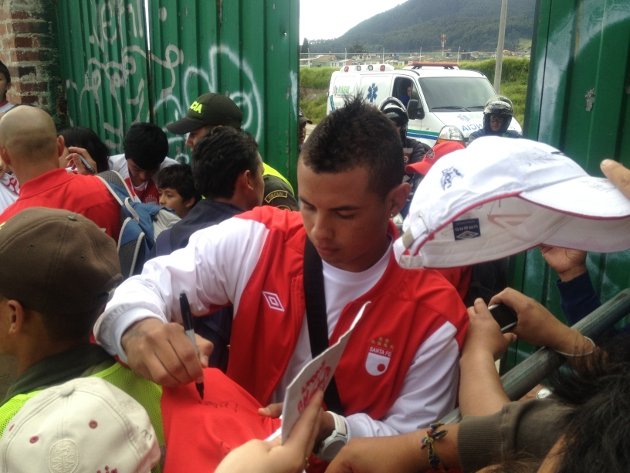 Edwin Cardona: Cuando llegué a Santa Fe me propuse una meta y la estoy cumpliendo