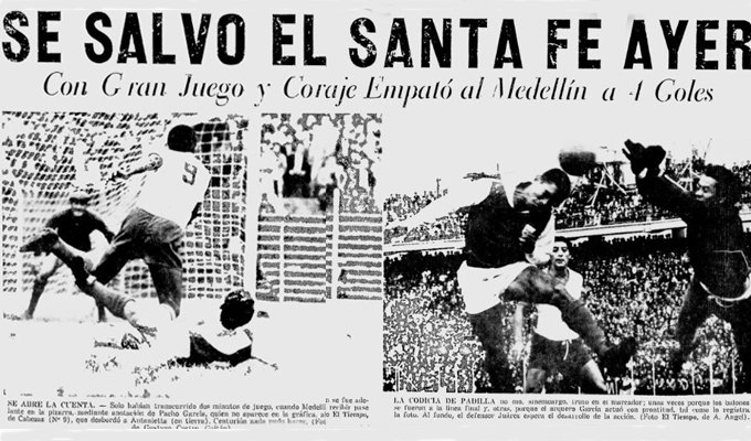 Mi primera vez con Santa Fe