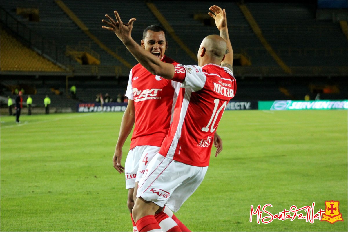 Los números entre Independiente Santa Fe y Huila