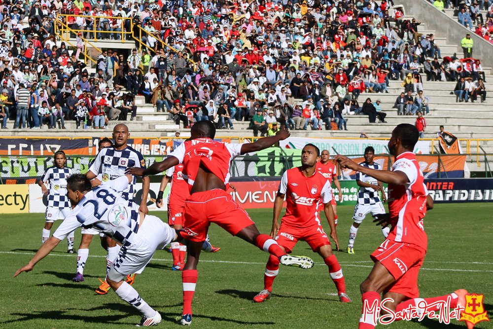 Santa Fe cerró los cuadrangulares con empate en Tunja